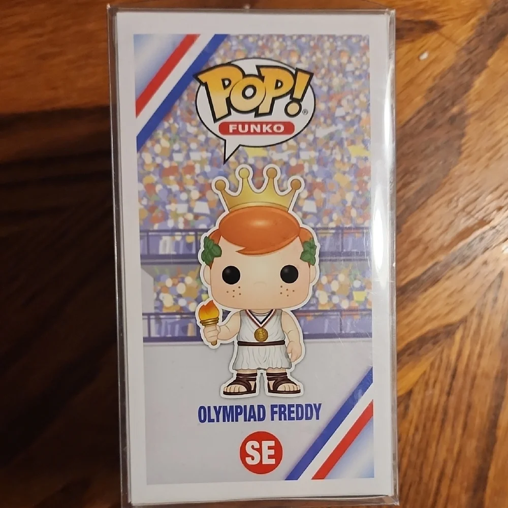 Olympiad Freddy Vinyl Figure Box  of Fun Limited Edition NIB SE Funko - Picture 5 of 7